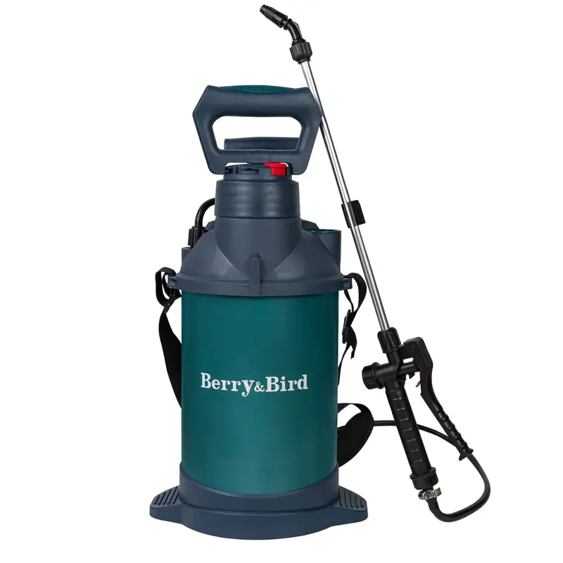 1.5-Gallon Adjustable Pump Sprayer With Ergonomic Shoulder Strap And Precision Nozzle 1