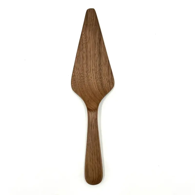 10-Inch Walnut Pie And Cake Server – Elegant Serving Tool 1