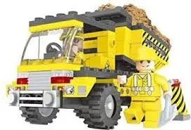 115-Piece Construction Truck Building Set 1