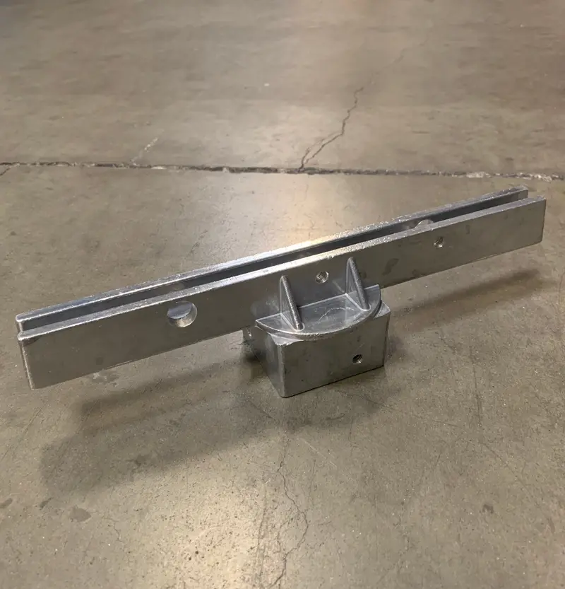 12-Inch Extruded Square Post Cap For 2-Inch Posts 1