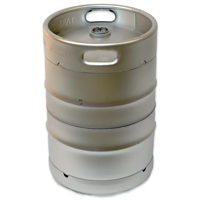 15-Gallon Stainless Steel Keg-Style Drum 1