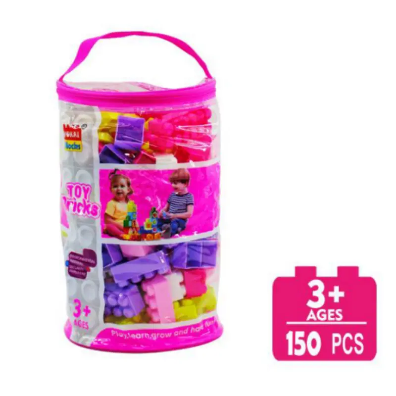 150-Piece Jumbo Block Set – Oversized Building Bricks For Little Builders 1
