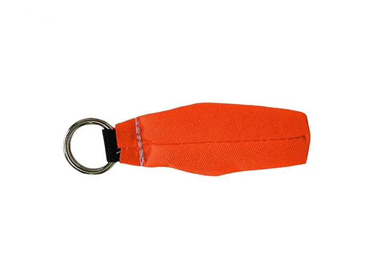 16-Ounce Orange Vinyl Throw Bag 1