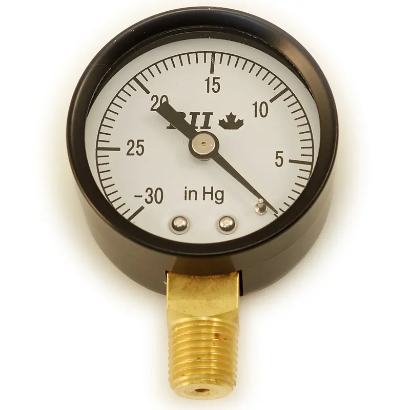 2-Inch Vacuum Gauge – 0 To 30 Inhg Range 1