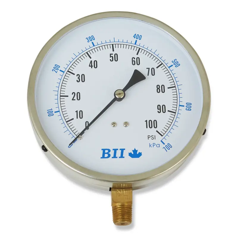 4.5-Inch Dial Pressure Gauge For Industrial Use 1