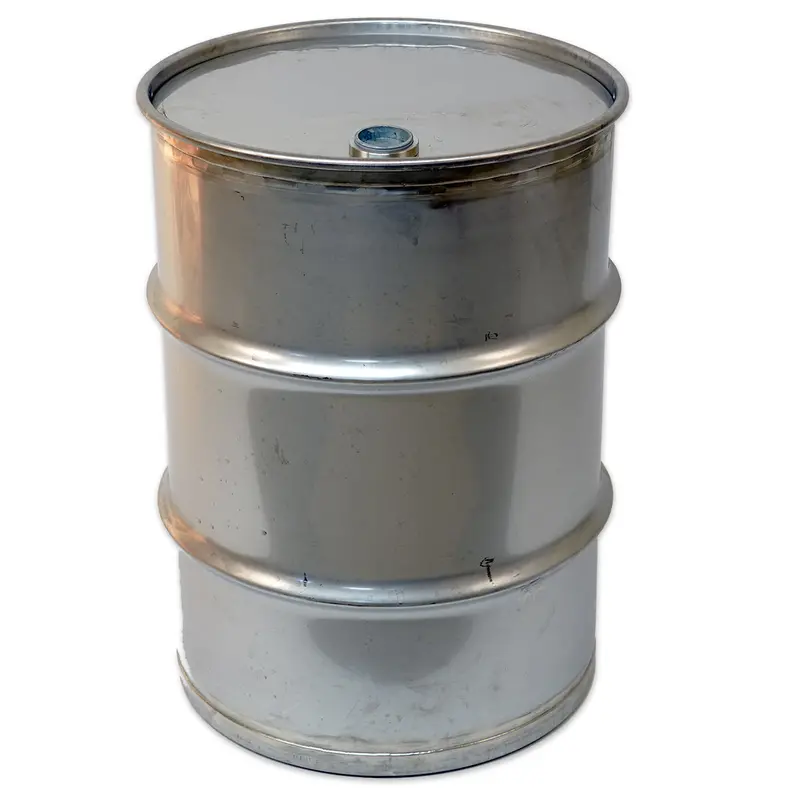 40-Gallon Stainless Steel Drum With Single Top Bung 1