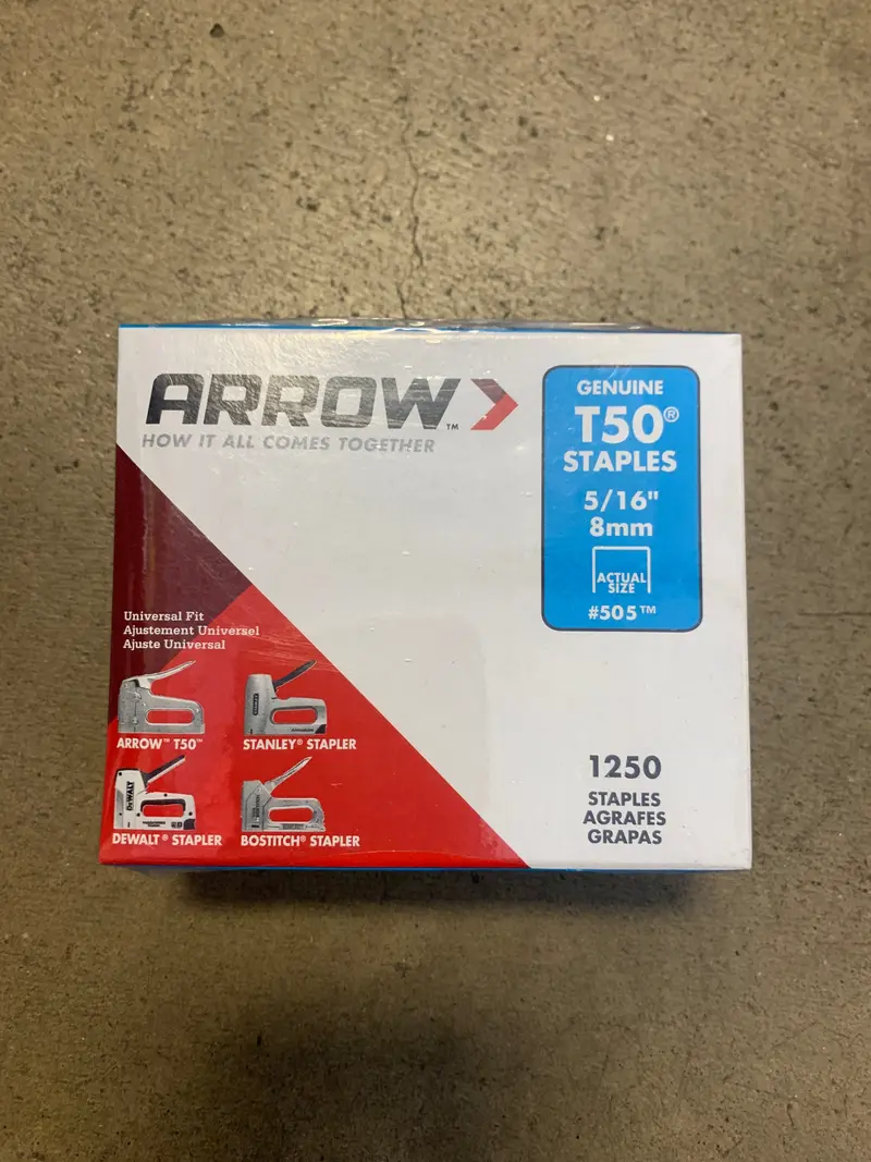 5/16-Inch Staples – 1,250 Per Pack 1