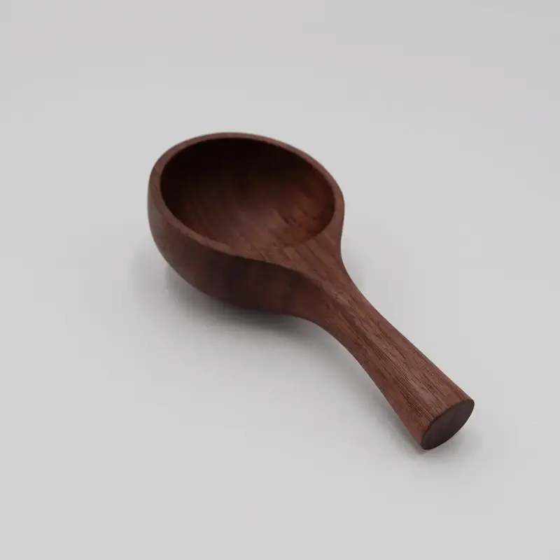 5″ Large Capacity Wooden Scoop – Ideal For Grains, Nuts & More