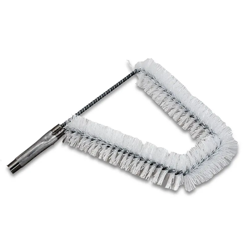 90-Degree Raised-Flue Chimney Brush For Evaporators 1