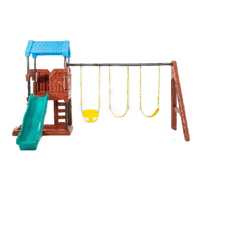 All-In-One Children'S Backyard Playground – Slides & Swings 1