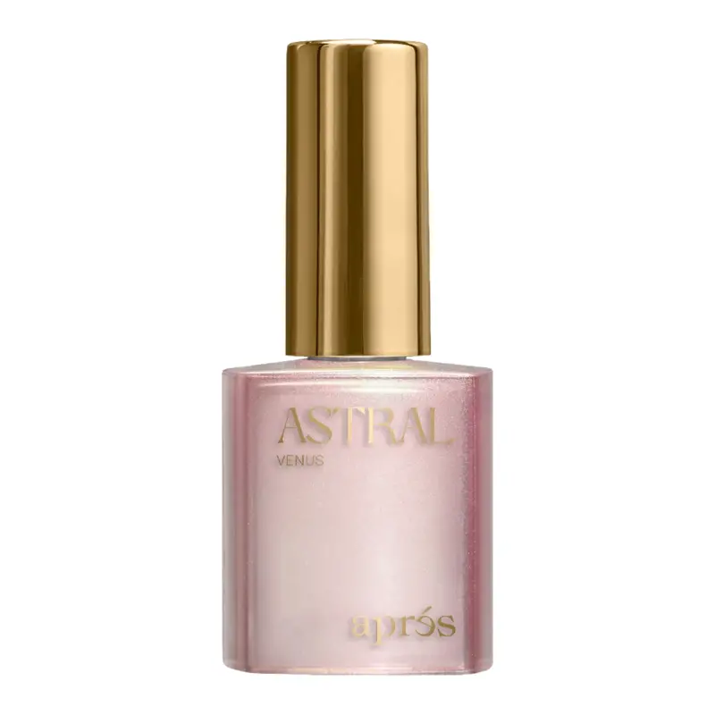 Après Hema-Free Astral Collection Gel Polish – Venus (Soft Rose Gold Metallic) 1