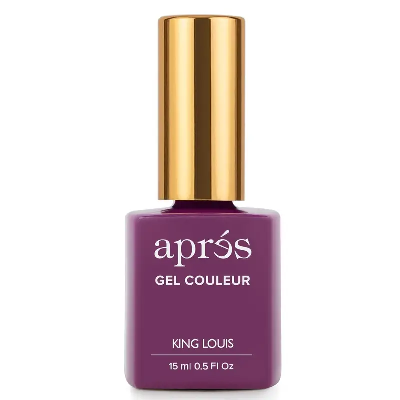 Après Hema-Free Gel Color In King Louis – Regal Gold-Flecked Brown 1
