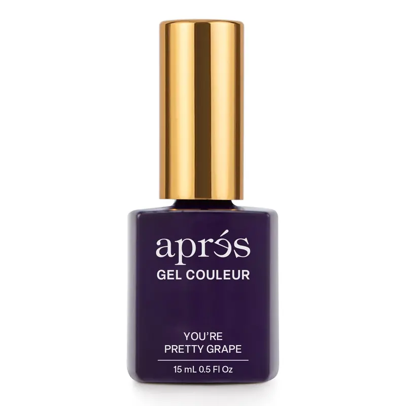 Après Hema-Free Gel Color In You'Re Pretty Grape – Juicy Violet Gel Polish 1