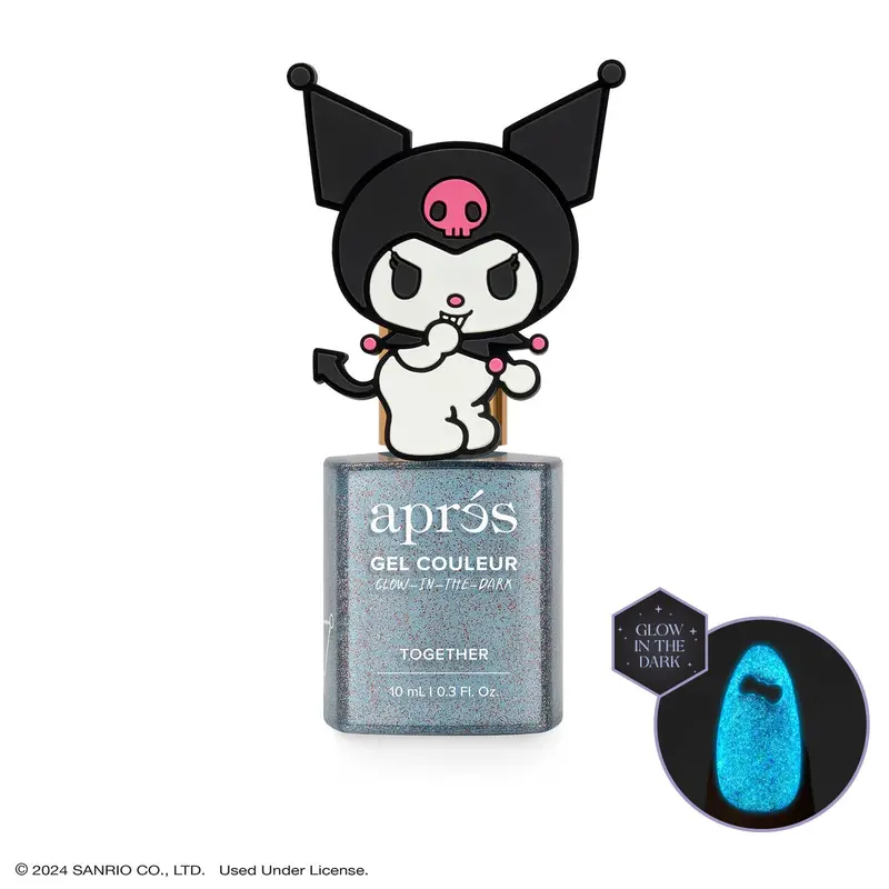 Après Kuromi Flash Glitter Gel Polish - Together Shade 1