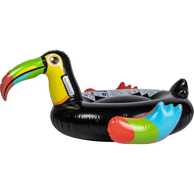 Avenli Toucan Ride-On Pool Float – Vibrant Multi-Color Inflatable For Kids (128 X 104 Cm) 1