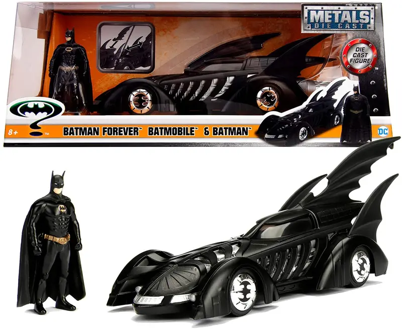 Batman 1995 Film Series Batmobile Replica – 1:24 Scale Diecast Vehicle 1