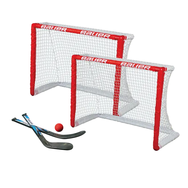 Bauer Knee-Hockey Goal Set – Twin Pack For Home Or Practice 1