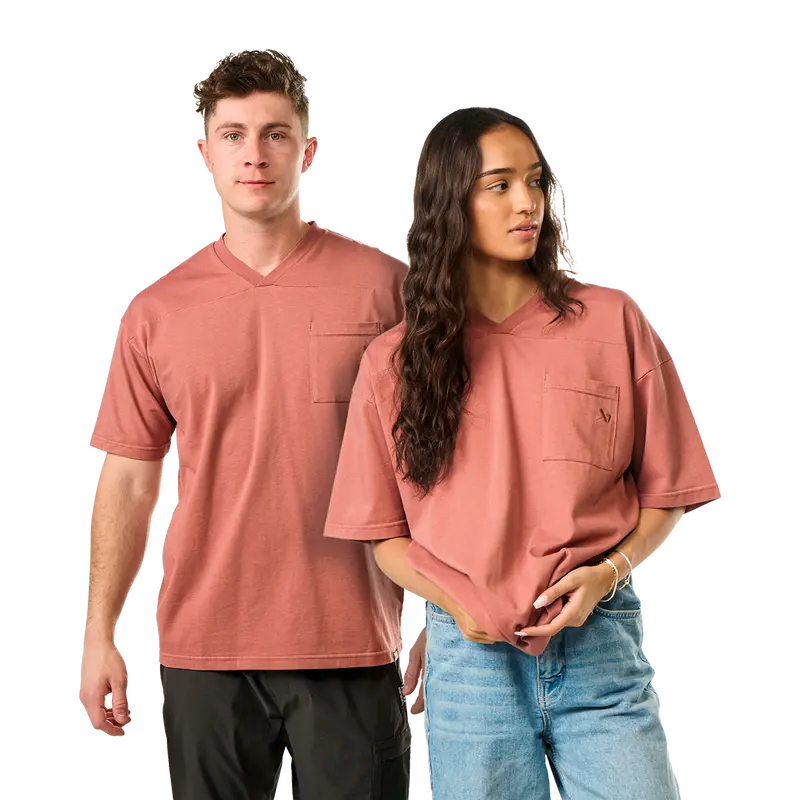 Bauer Press Box Tee – Clay Heather 1