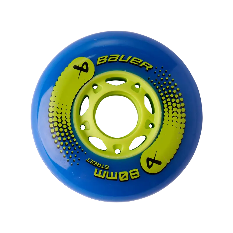 Bauer Street Inline Wheel Set – 4-Pack 1