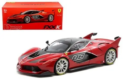 Bburago Ferrari Fxx-K Signature Series Die-Cast Model – 1:18 Scale In Red 1