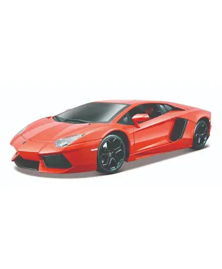 Bburago Lamborghini Aventador 1:18 Diecast Model – Bold Red Finish 1