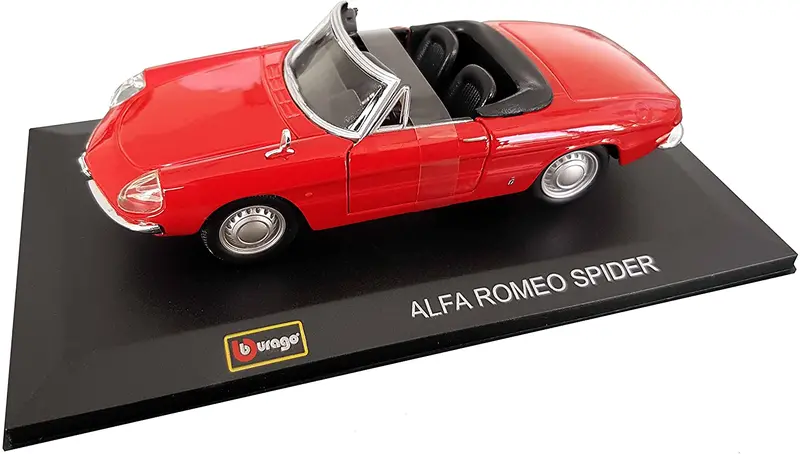 Bburago Street Classics Diecast Vehicle – 1:32 Scale Retro Car Collection 1
