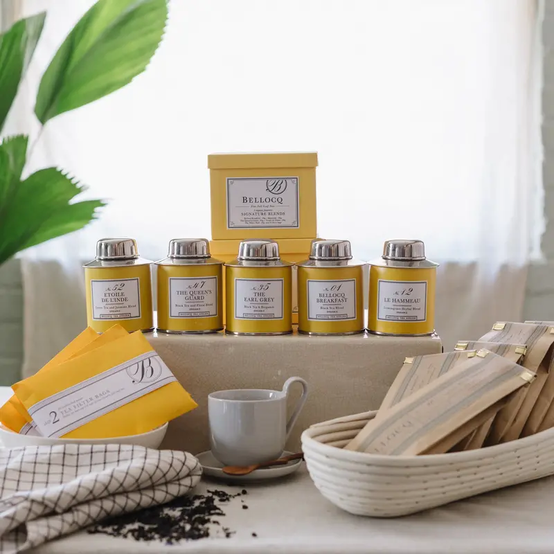 Bellocq Tea Stainless Steel Caddy 4