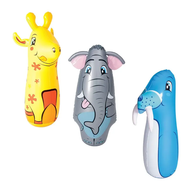 Bestway Assorted Bop Bags – Set Of Durable Punching Toys (89 Cm Height) 1
