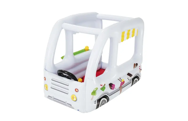 Bestway Ice Cream Truck Ball Pit – Themed Play Area With Storage Bin (122 X 84 X 84 Cm) 1