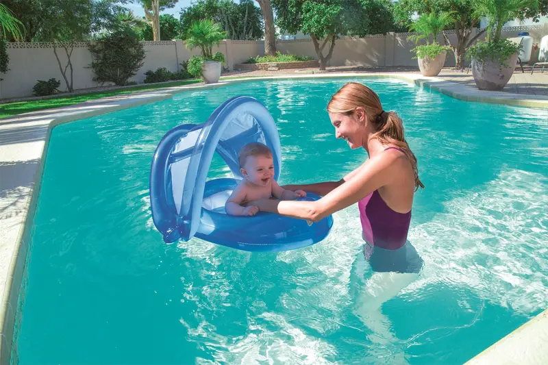 Bestway Uv Care Baby Seat – 80 X 85 Cm Sun-Protective Pool Seat 1