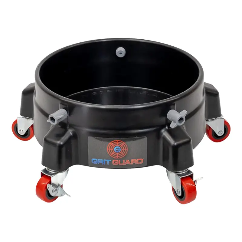 Black Grit Guard Bucket Dolly For Easy Mobility 1