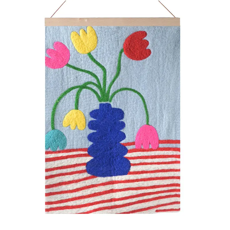 Blue Ceramic Vase Art Print – Abstract Still Life 1