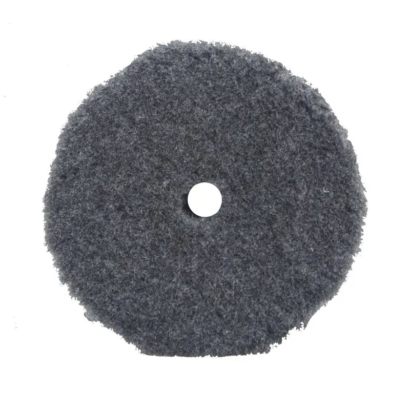 Buff & Shine Uro Wool Cutting Pad – 5 Inch Grey Aggressive 1