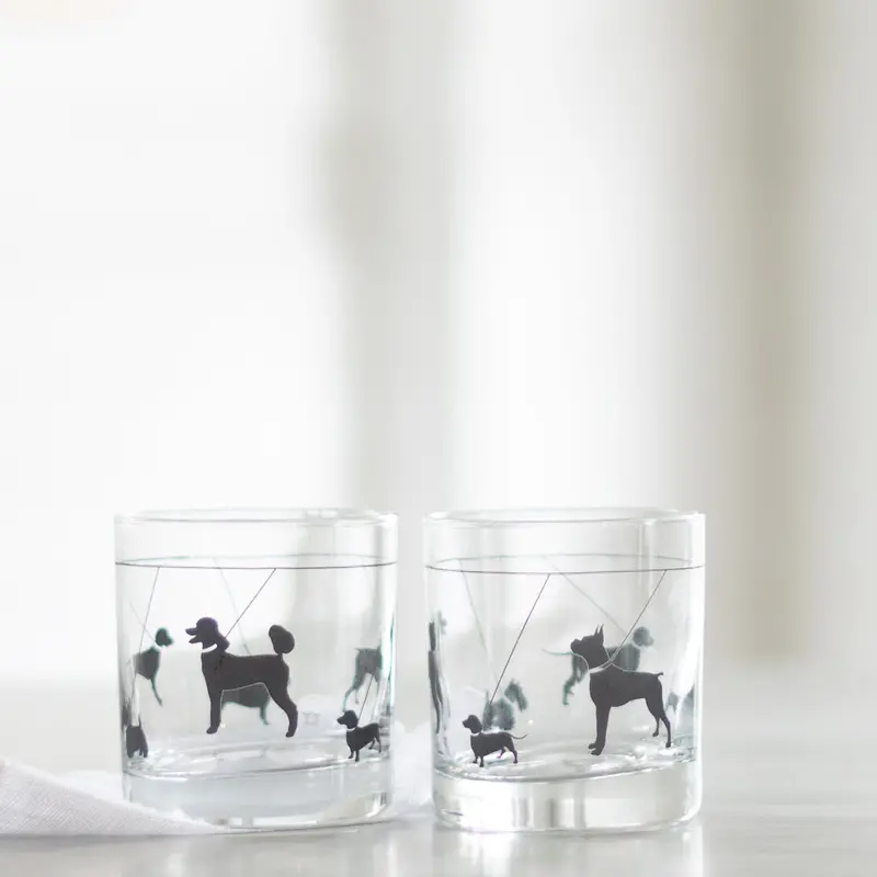 Canine-Themed Rocks Glass For Whiskey Lovers 1