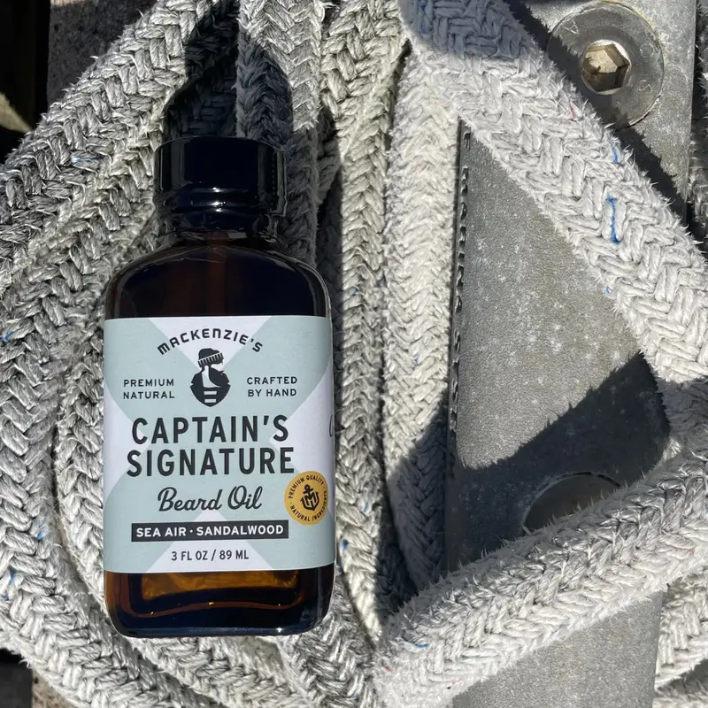 Captain'S Signature Beard Oil – 3 Fl Oz Bottle 1