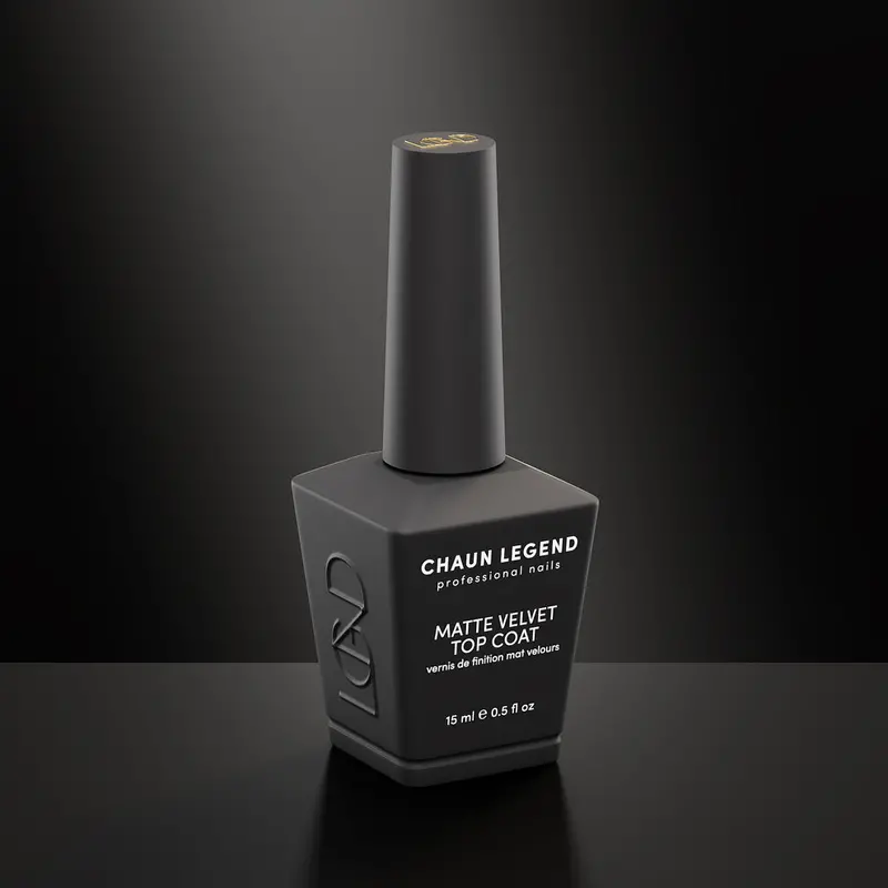 Chaun Legend Velvet Matte Top Coat – Smudge-Free Shine Control 1