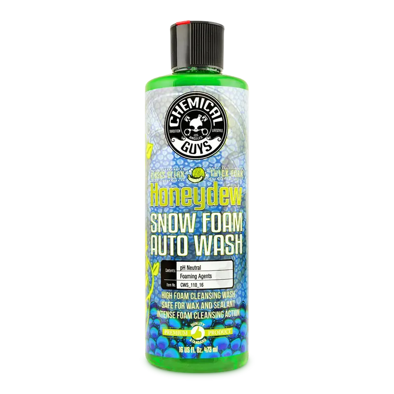 Chemical Guys Honeydew Snow Foam – Low-Ph Pre-Wash Foam With Sweet Citrus Scent 1