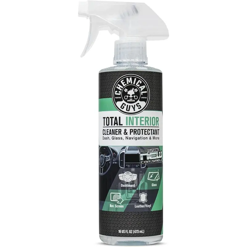 Chemical Guys Total Interior Cleaner & Protectant – New Car Scent, 16-Ounce (Spi23416) 1