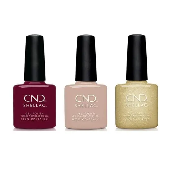 Cnd Party Ready Gel Polish Set – Festive Gel Nail Collection (Set 2) 1
