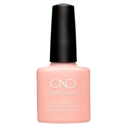 Cnd Shellac Bare Chemise Nail Polish – 0.25 Oz Nude Cream Gel Color 1