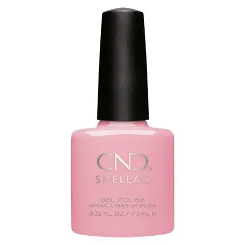 Cnd Shellac Blush Teddy Nail Polish – 0.25 Oz Subtle Rose Beige Gel Color 1