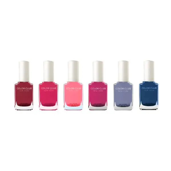Color Club Say Less Fall 2023 Nail Lacquer Collection – 6-Piece Set (0.5 Oz Each) 1