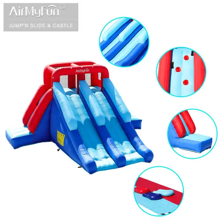 Colorful Outdoor Inflatable Castle For Summer Parties, Birthdays & Backyard Play 1