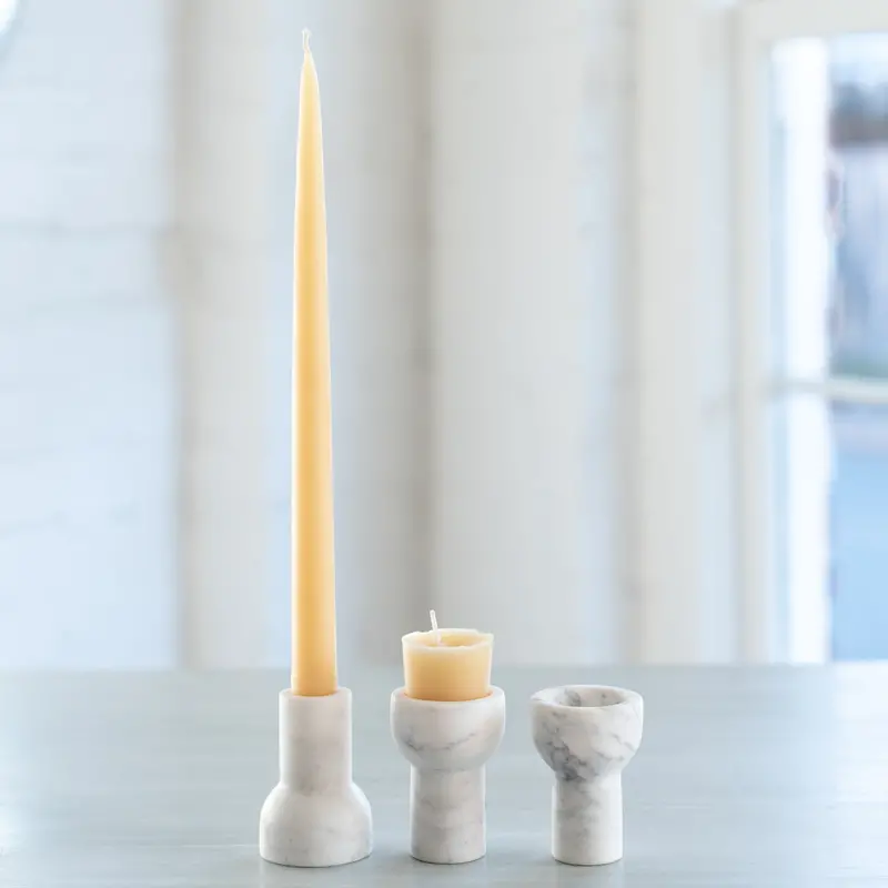 Como Ceramic Tealight And Taper Candle Holder Set 1