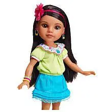 Consuelo Doll Roll-Up Figure – Mexican Design 1