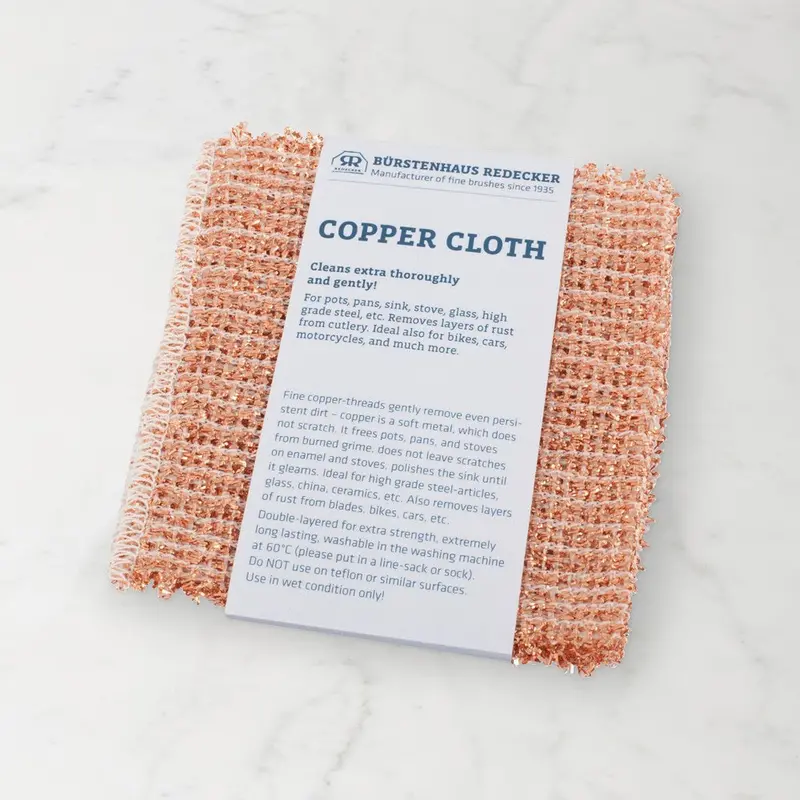 Copper Cleaning Cloths — Dual-Pack Set 1