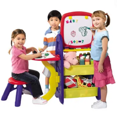 Crayola Double-Sided Easel With 6-In-1 Creative Center 1