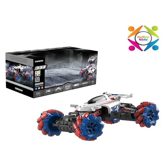 Crazon High-Speed Drifting Car – Roll-Up Remote Control Toy 1