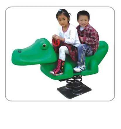 Crocodile-Shape Interactive Outdoor Seesaw 1