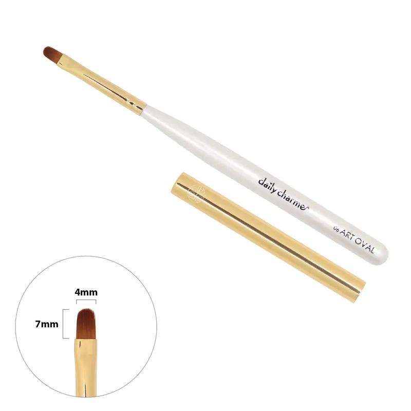 Daily Charme Art Oval Nail Brush – Size 06 1